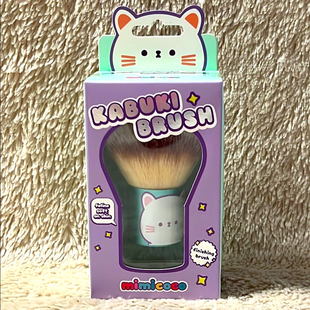 MIMICOCO Limited Edition Cat Luna Kabuki Brush
